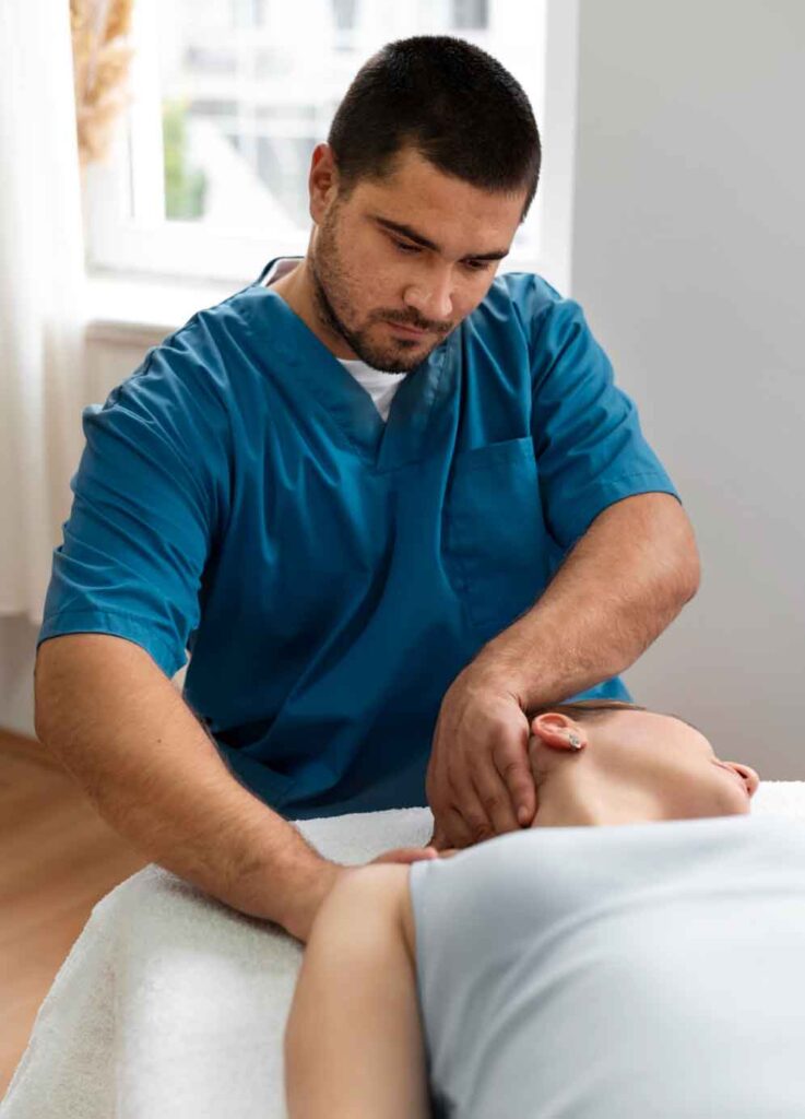 Osteopathy treatment for back pain